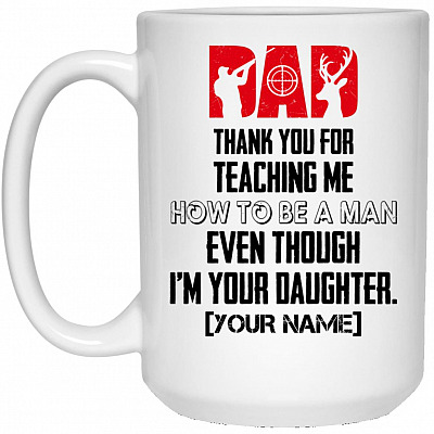 15 oz. White Mug