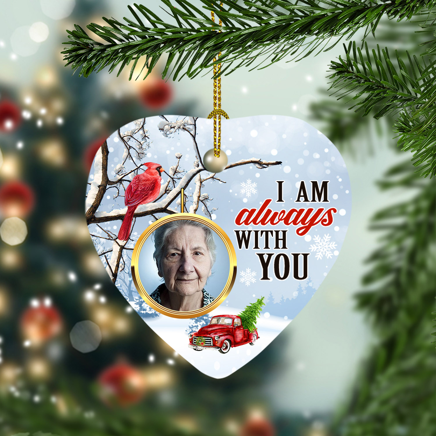 9VT. Always With You Cardinal Red Truck mk3