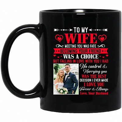 11 oz. Black Mug