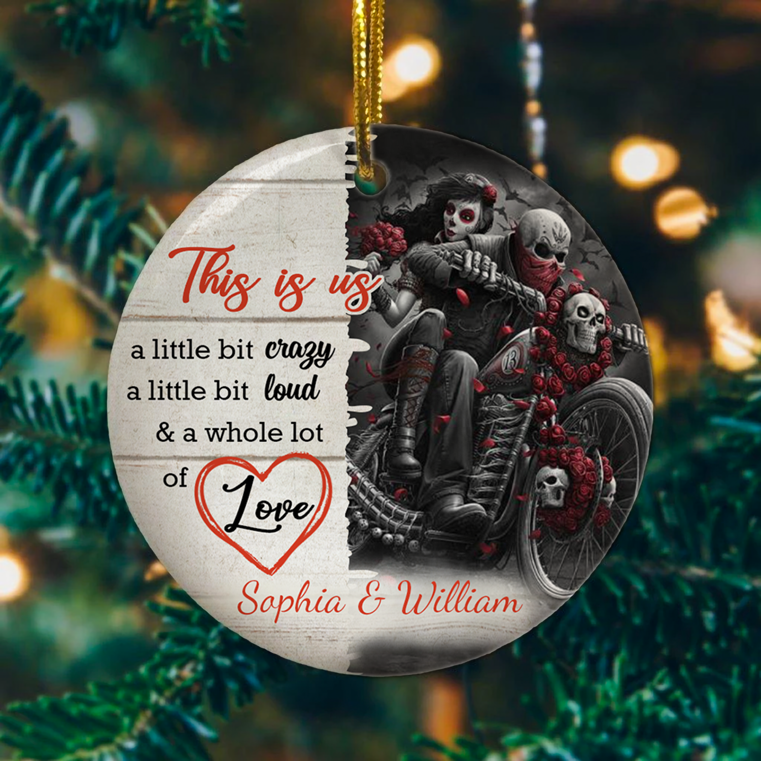 4VT. This Is Us A Little Bit Skull Motorcycle - mk 2 - Dancing Sript #d43921