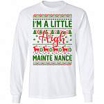 I'm a Little High Maintenance, White, Long Sleeve