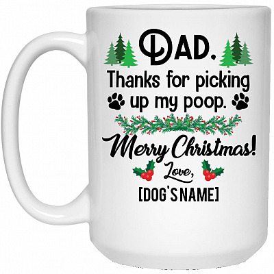 15 oz. White Mug