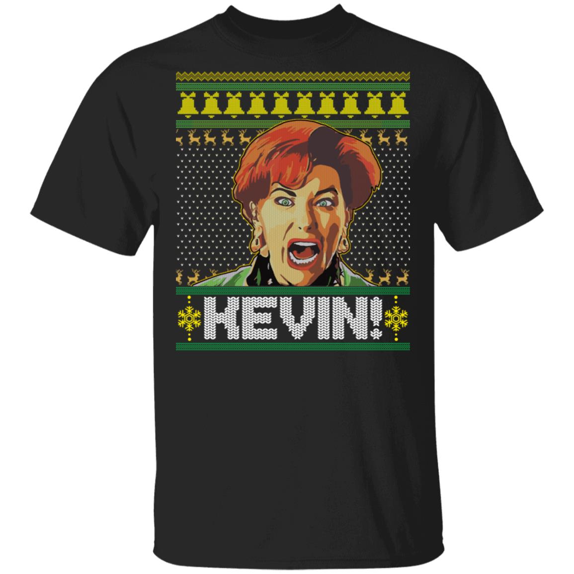 Kevin Mom Funny, Black, Unisex T-Shirt