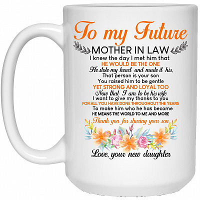15 oz. White Mug