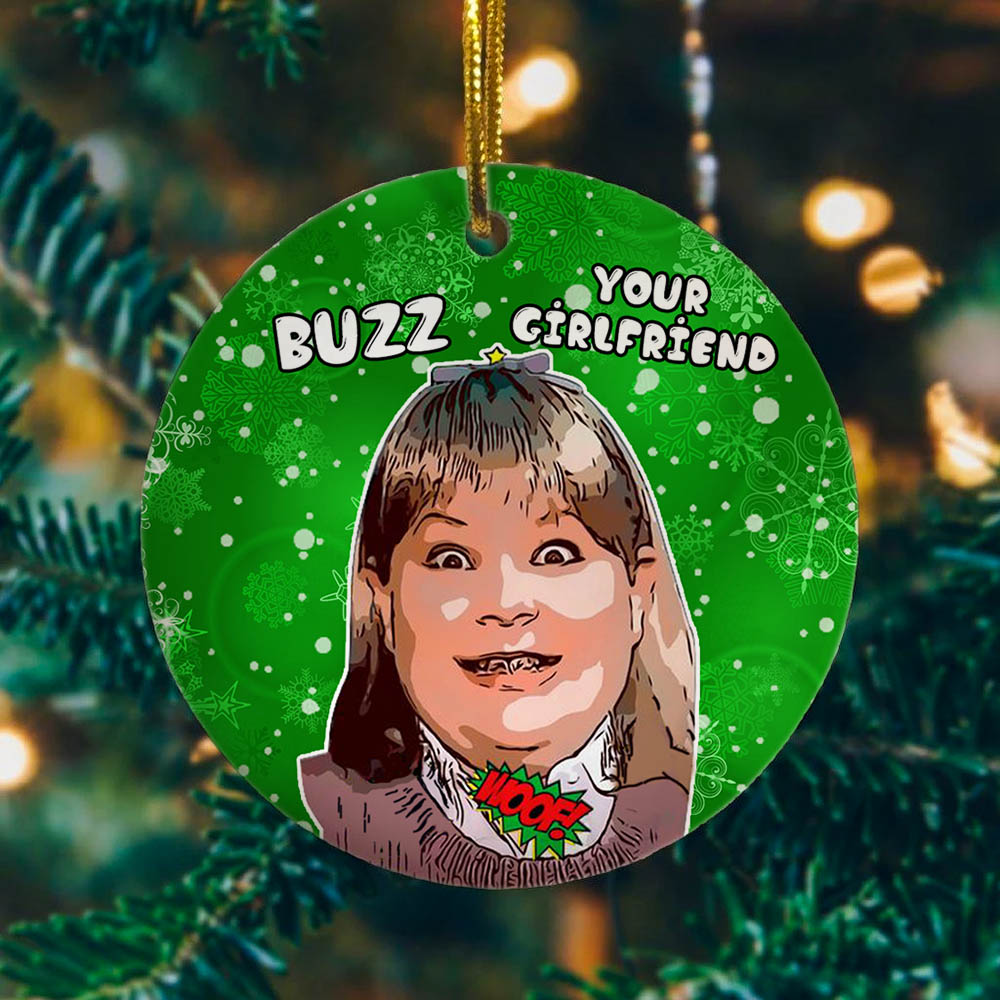 Buzz Your Girlfrined Woof Ornament