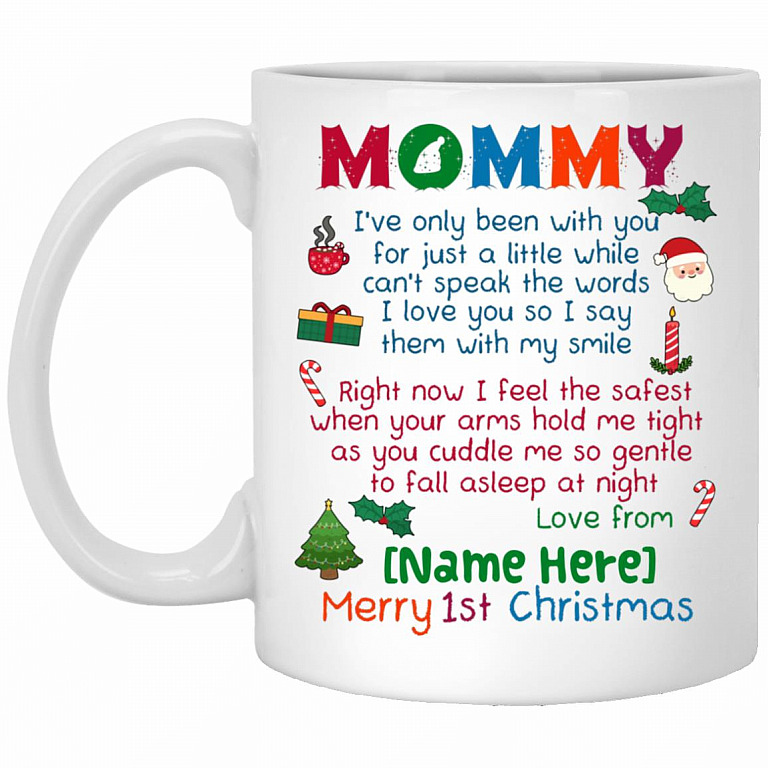 Personalized Mommy I've Only Been, White, 11 oz. White Mug
