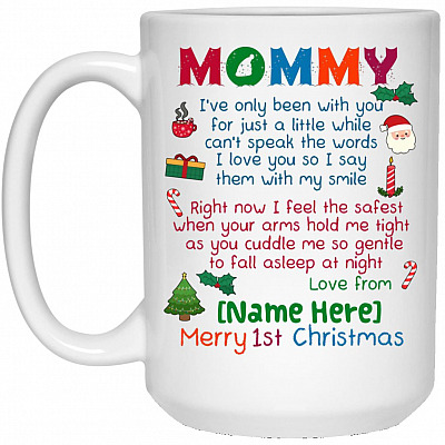 15 oz. White Mug