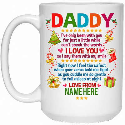 15 oz. White Mug