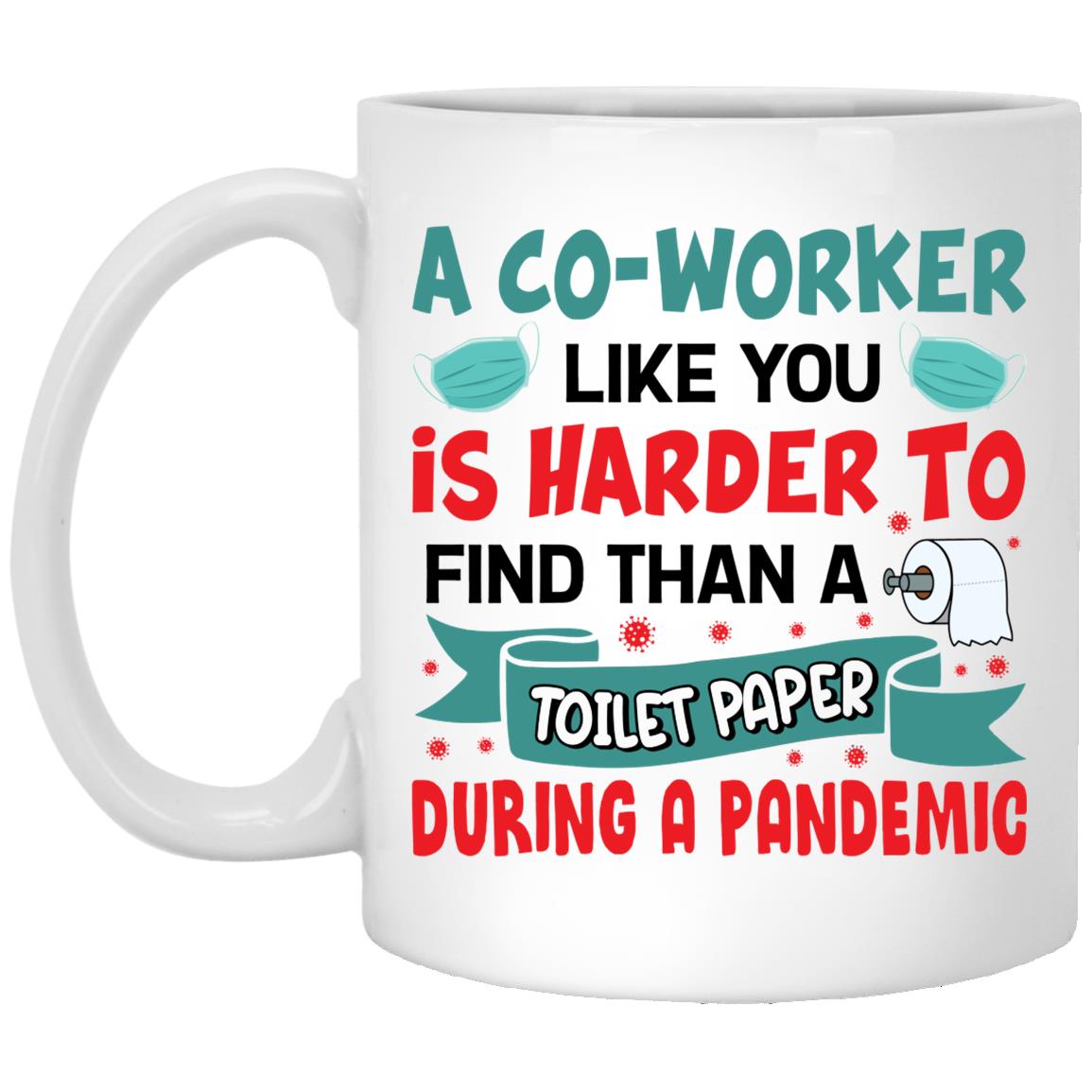 Coworker Mug, White, 11 oz. White Mug Coworker Mug, White, 11 oz. White Mug