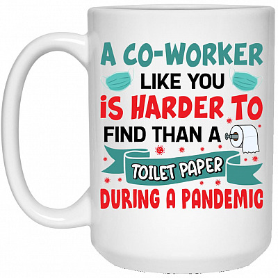15 oz. White Mug