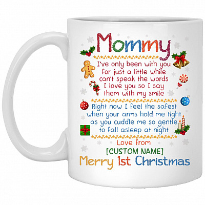 Personalized Mommy I've Mug, White, 11 oz. White Mug