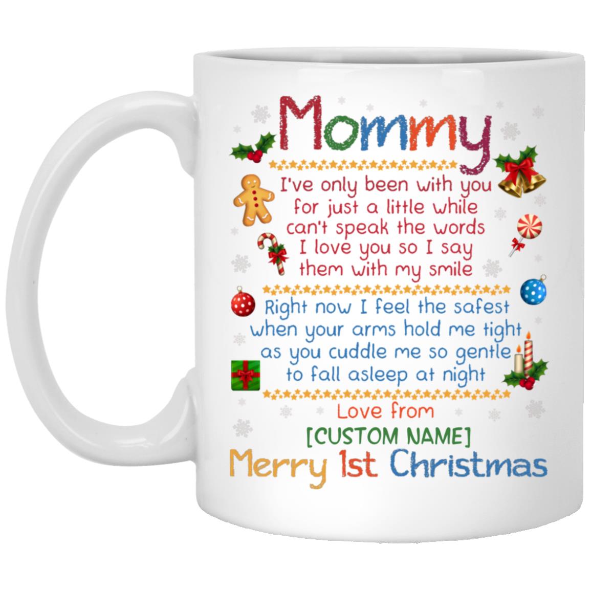 Personalized Mommy I've Mug, White, 11 oz. White Mug Personalized Mommy I've Mug, White, 11 oz. White Mug