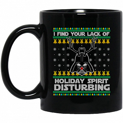 11 oz. Black Mug