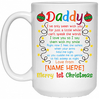 15 oz. White Mug