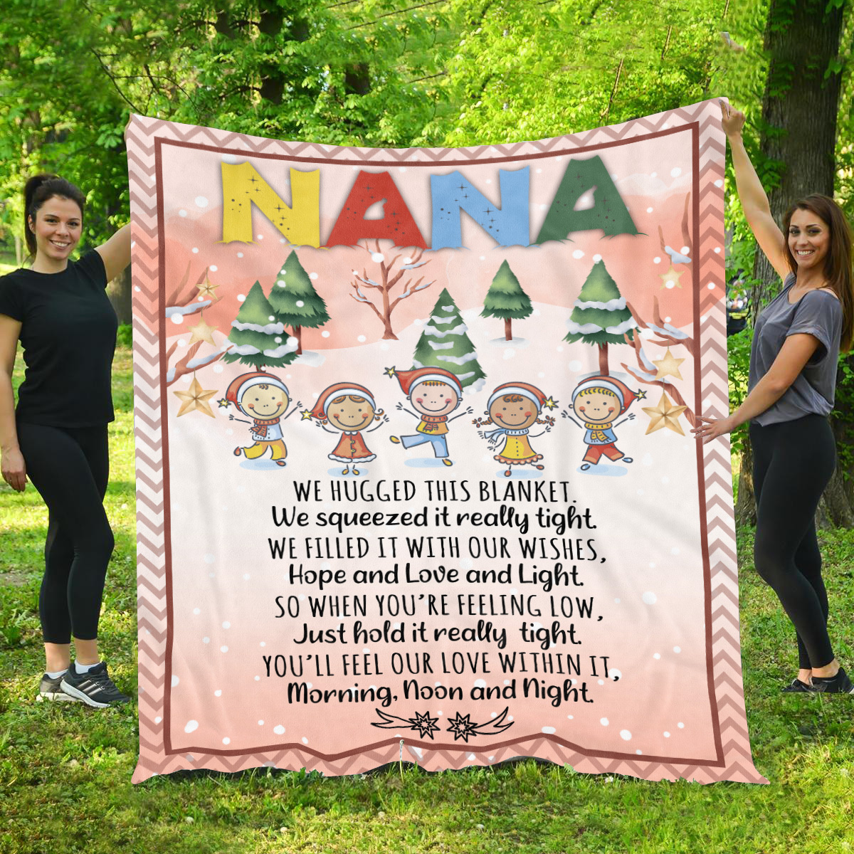 Nana We Hugged This Blanket MK1