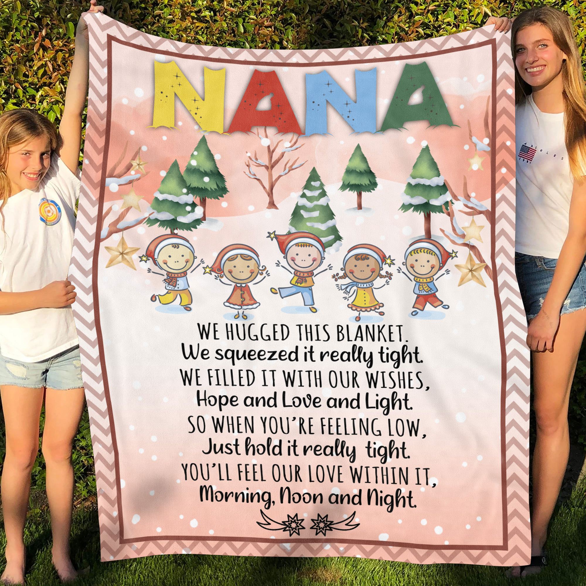 Nana We Hugged This Blanket MK2