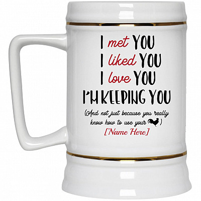 22 oz. Beer Stein