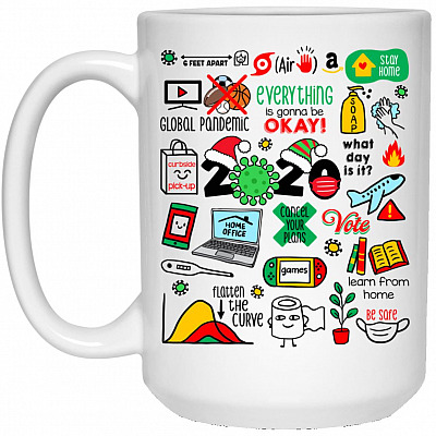 15 oz. White Mug