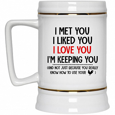 22 oz. Beer Stein