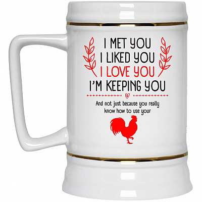 22 oz. Beer Stein