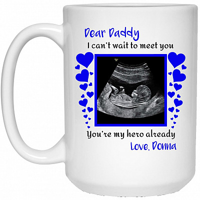 15 oz. White Mug