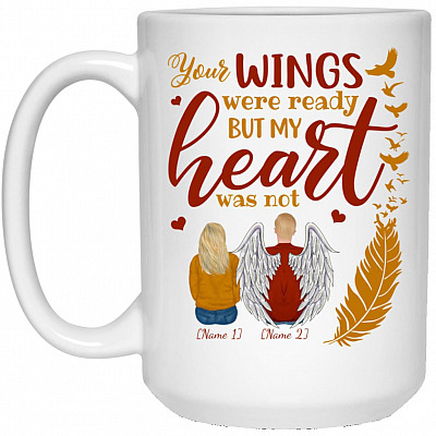 15 oz. White Mug