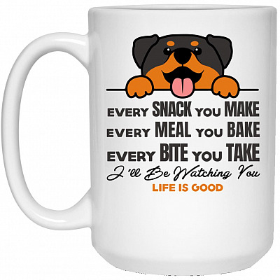 15 oz. White Mug
