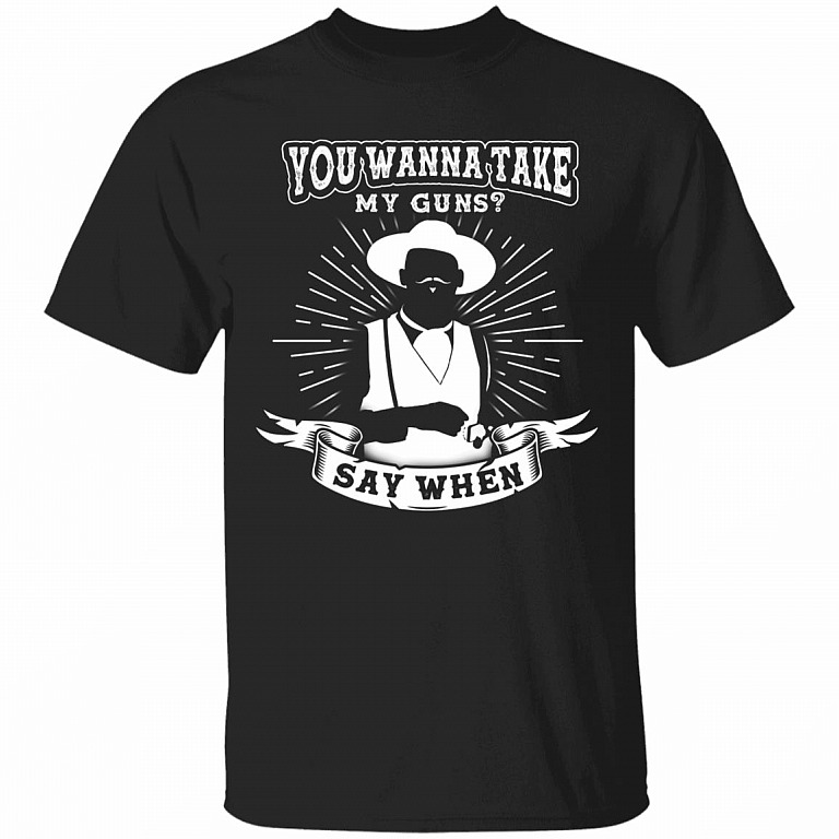Doc Holliday TShirt, Black, Unisex T-Shirt