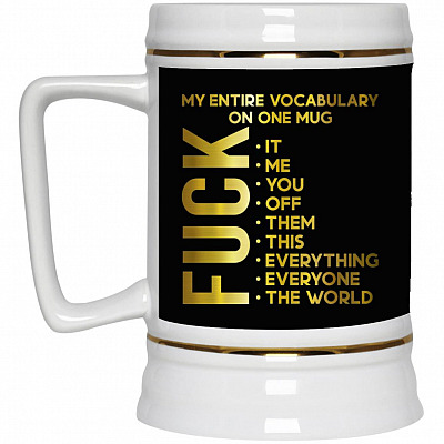 22 oz. Beer Stein