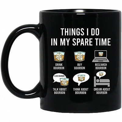 11 oz. Black Mug