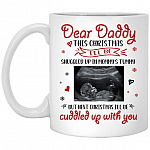 Personalized Photo Dear Daddy, White, 11 oz. White Mug
