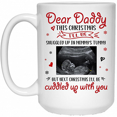 15 oz. White Mug