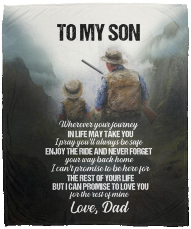 To My Blanket, White, Cozy Plush Fleece Blanket - 50x60