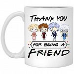 Friend Mug, White, 11 oz. White Mug
