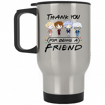14 oz. Silver Travel Mug