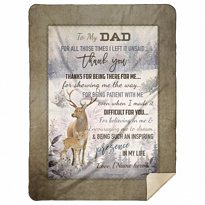 Premium Mink Sherpa Blanket - 60x80