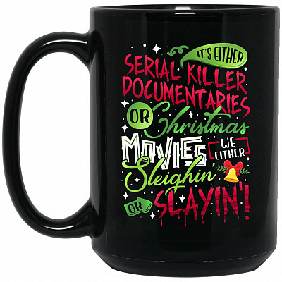 15 oz. Black Mug