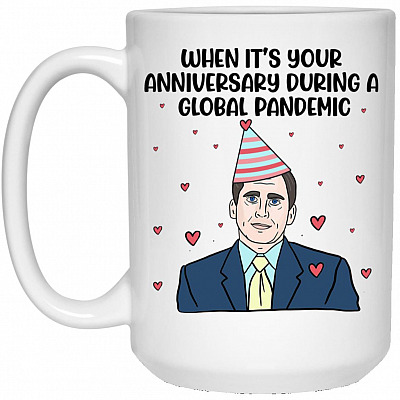 15 oz. White Mug