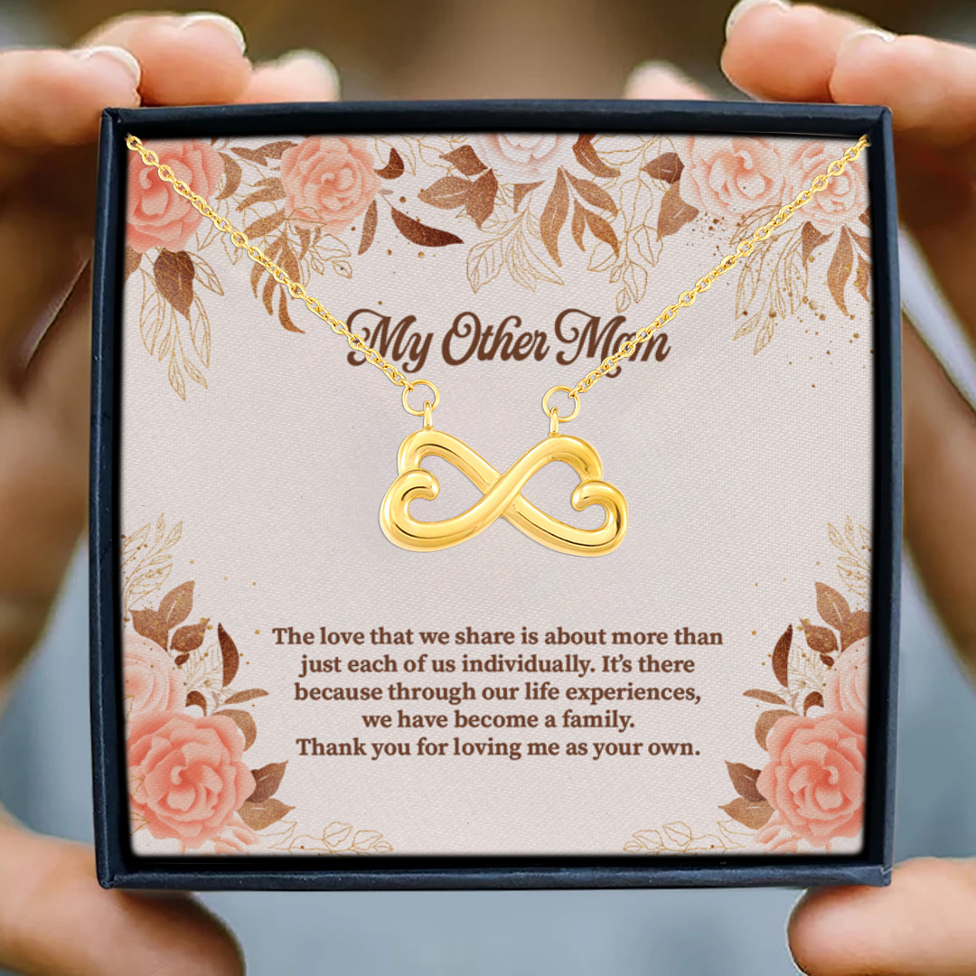 2 HG_ My Other Mom Infinity Heart Necklace (Gold) 3