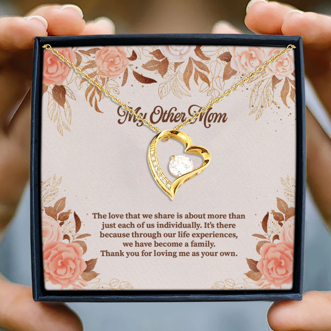 2 HG_ My Other Mom Forever Love Necklace (Gold) 3