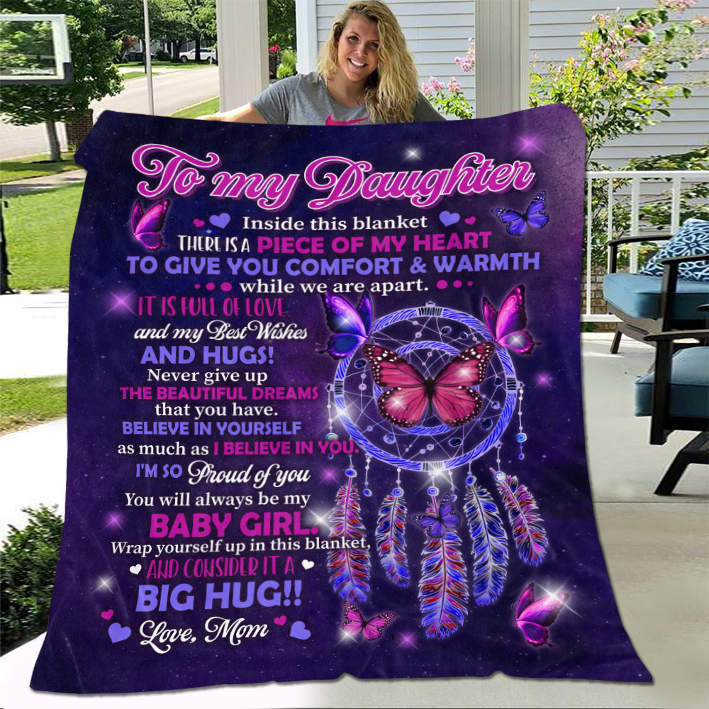 33KNG ưu tiên. Baby daughter (8) Blanket Mockup 4