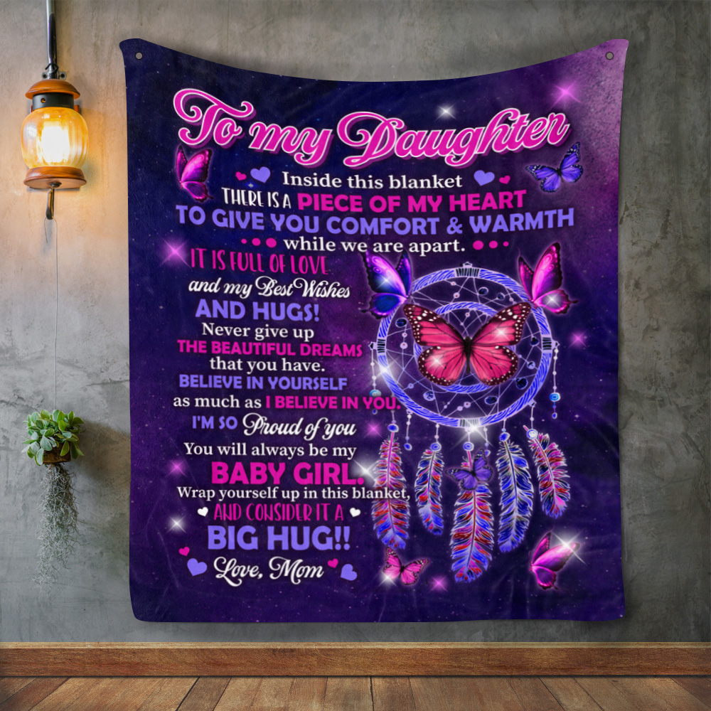 33KNG ưu tiên. Baby daughter (8) Blanket Mockup 2