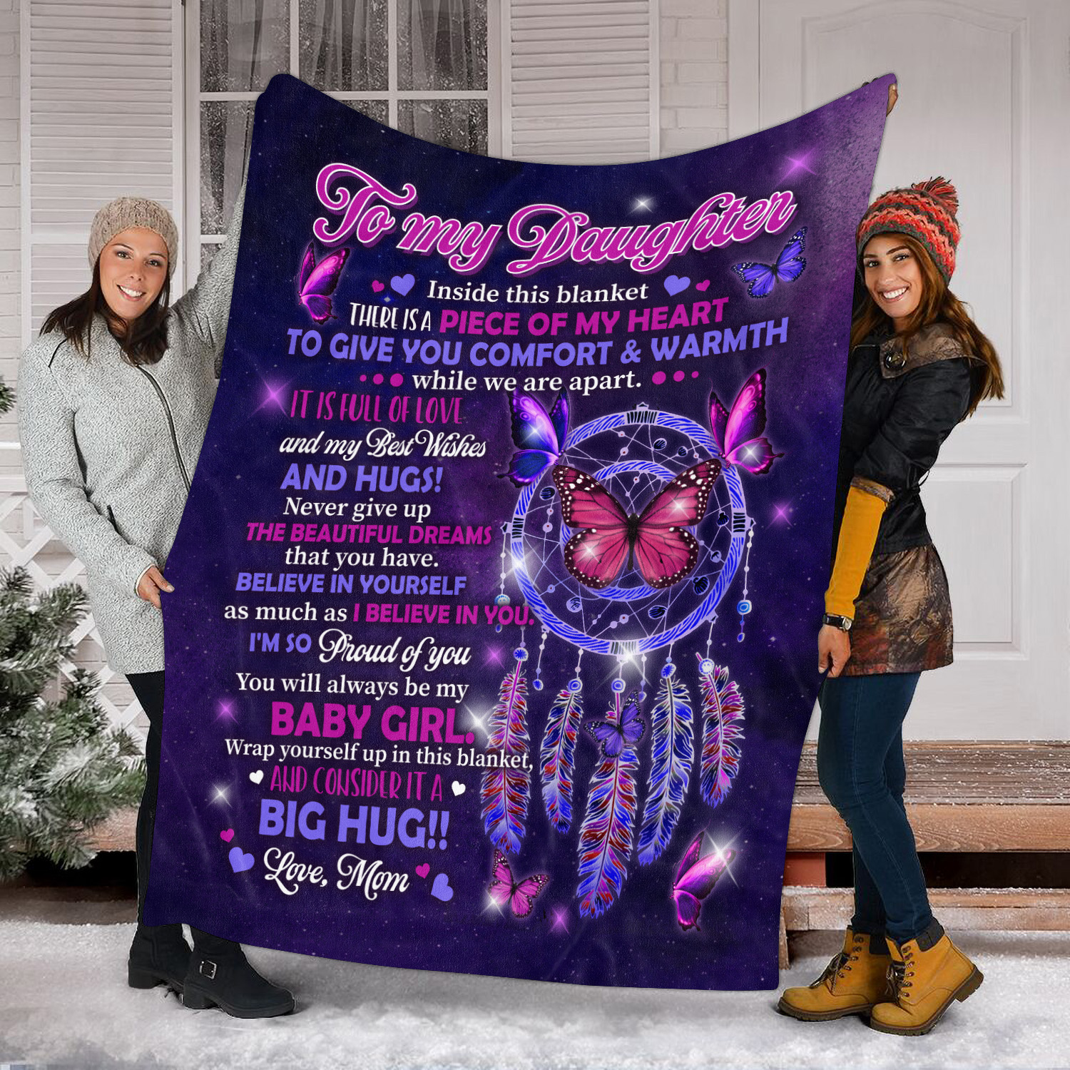 33KNG ưu tiên. Baby daughter (8) Blanket Mockup 8
