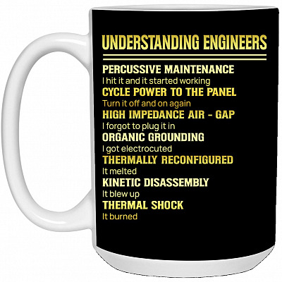 15 oz. White Mug