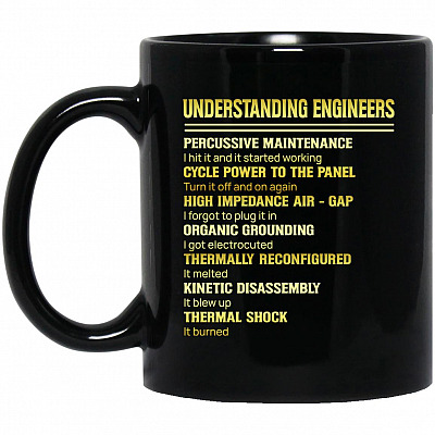 11 oz. Black Mug