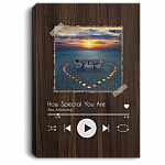 Personalized Custom Photo Couple's Song Gallery Wrapped Framed Canvas Prints - Unframed Poster, White, 0.75'' Framed Canvas Personalized Custom Photo Couple's Song Gallery Wrapped Framed Canvas Prints - Unframed Poster, White, 0.75'' Framed Canvas