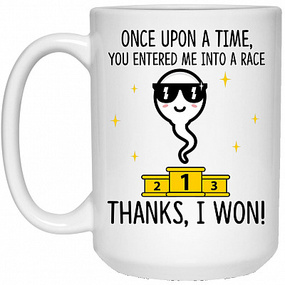 15 oz. White Mug