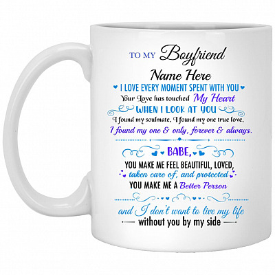 11 oz. White Mug