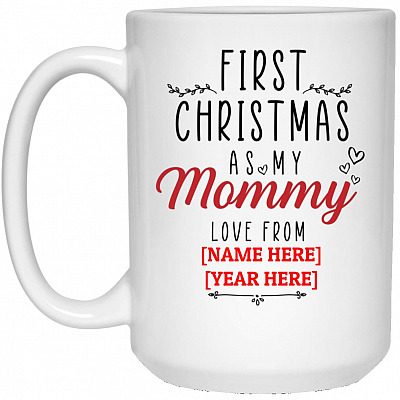 15 oz. White Mug