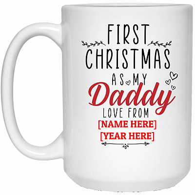 15 oz. White Mug